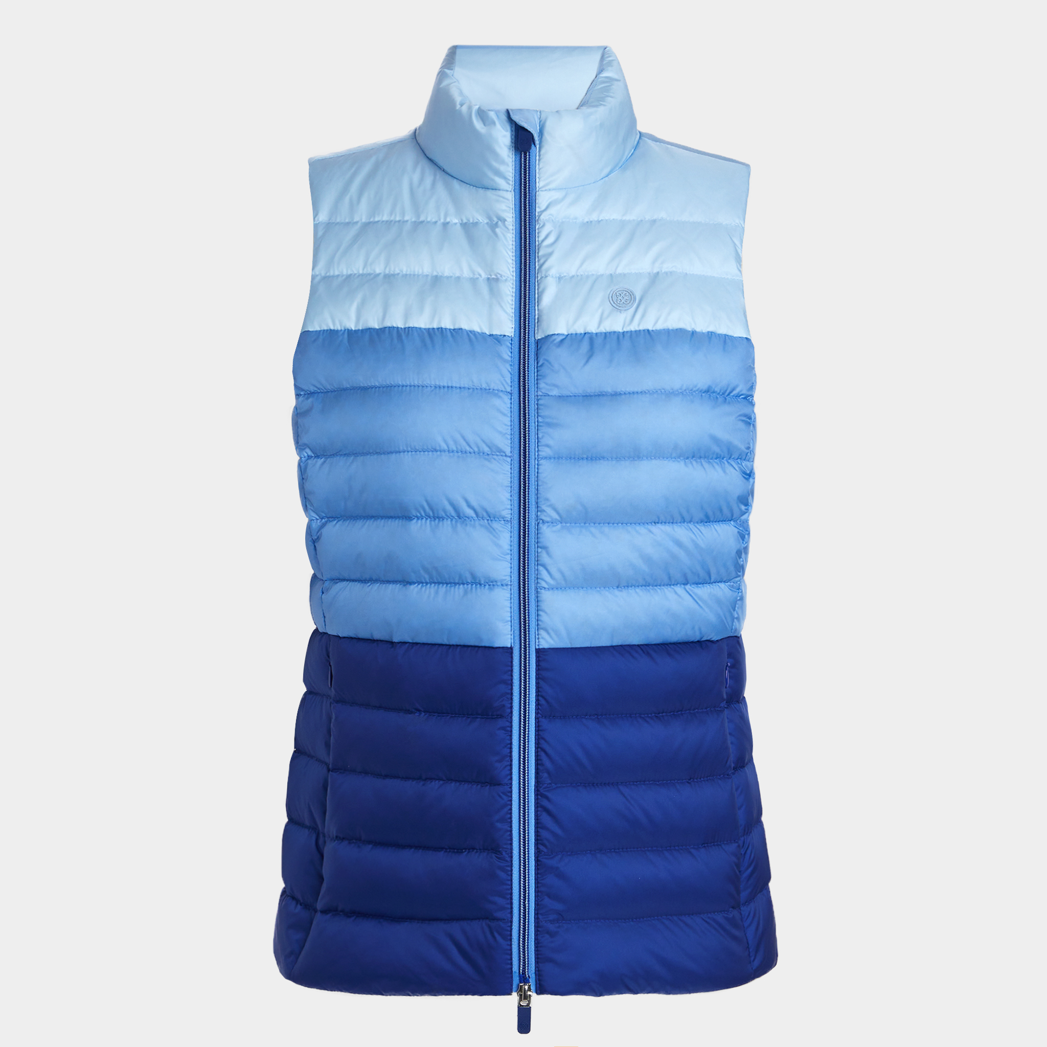 COLOUR BLOCK LIGHTWEIGHT DOWN PUFFER VEST | WOMEN'S JACKETS